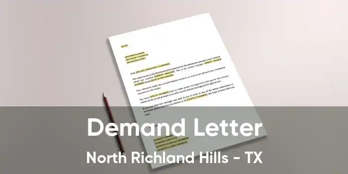 Demand Letter North Richland Hills - TX