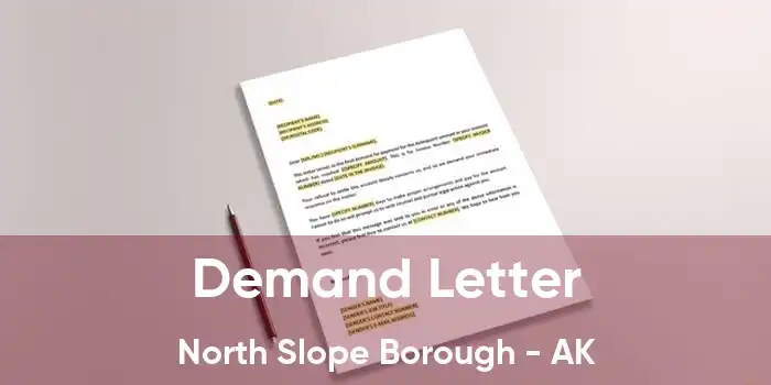 Demand Letter North Slope Borough - AK