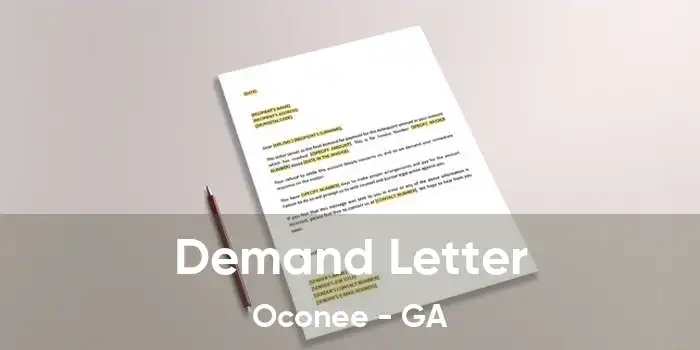 Demand Letter Oconee - GA