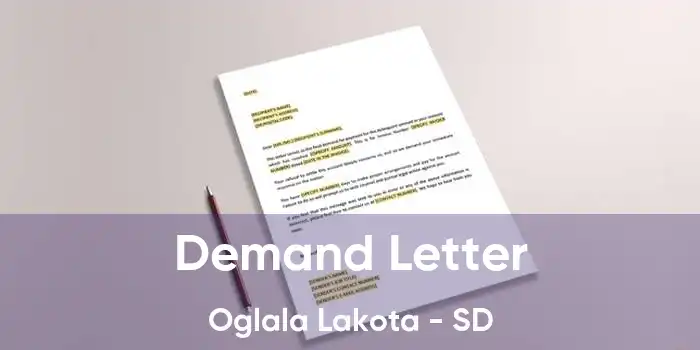 Demand Letter Oglala Lakota - SD