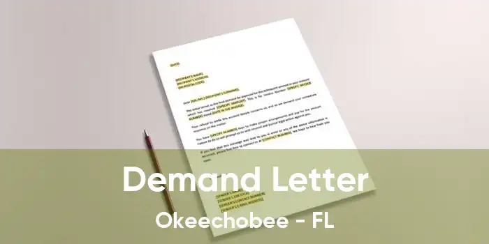 Demand Letter Okeechobee - FL