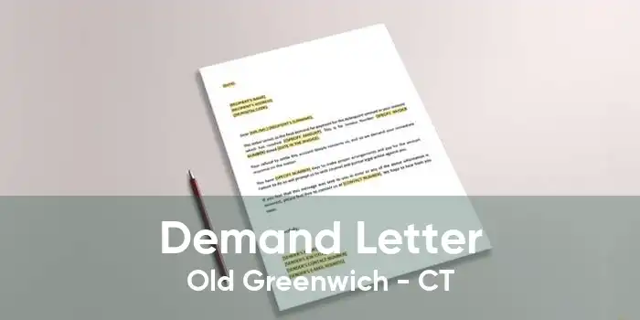 Demand Letter Old Greenwich - CT