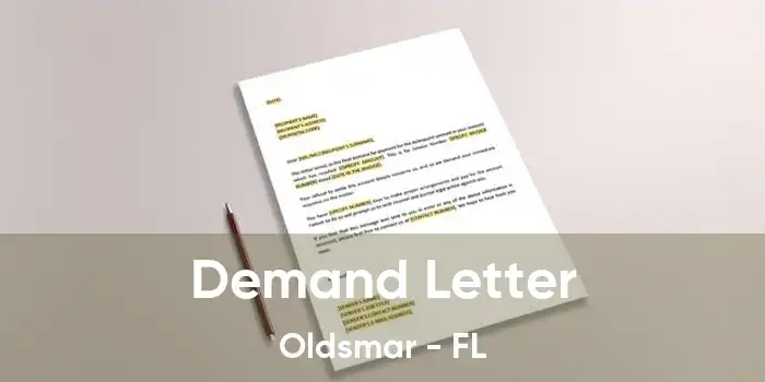 Demand Letter Oldsmar - FL