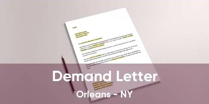 Demand Letter Orleans - NY