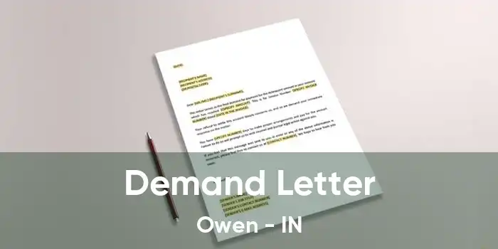 Demand Letter Owen - IN