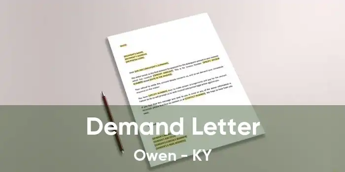 Demand Letter Owen - KY