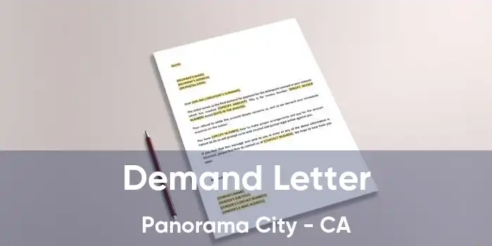 Demand Letter Panorama City - CA