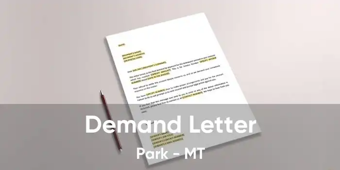 Demand Letter Park - MT