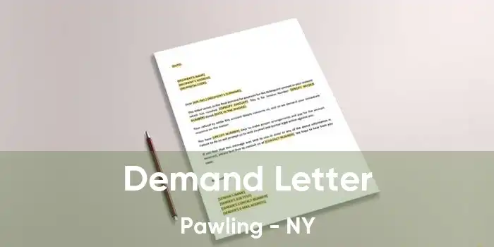 Demand Letter Pawling - NY