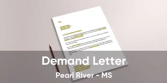 Demand Letter Pearl River - MS