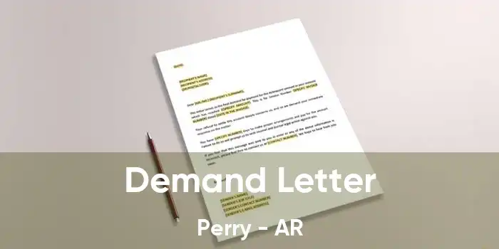 Demand Letter Perry - AR