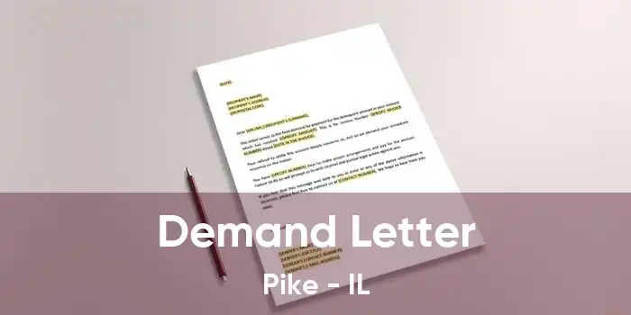 Demand Letter Pike - IL