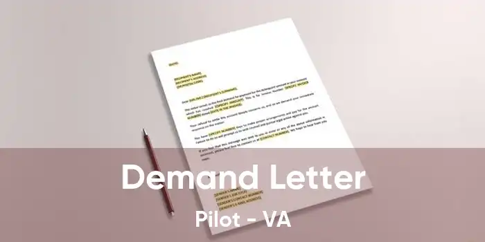 Demand Letter Pilot - VA