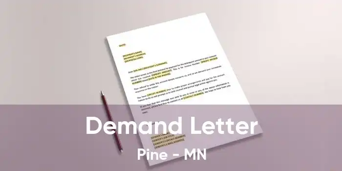 Demand Letter Pine - MN