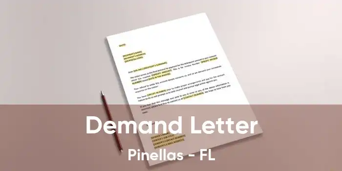 Demand Letter Pinellas - FL