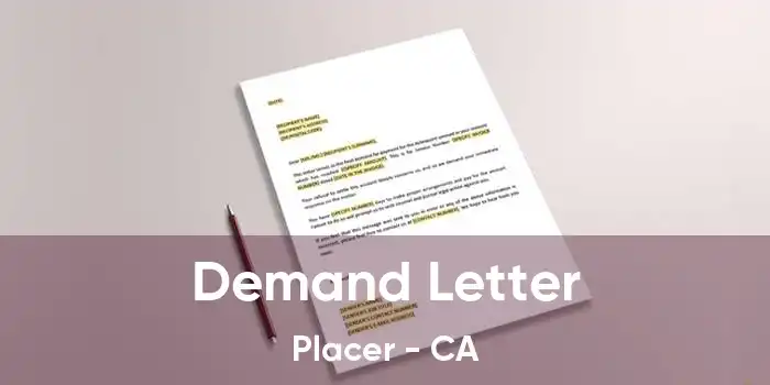 Demand Letter Placer - CA