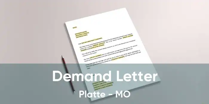 Demand Letter Platte - MO