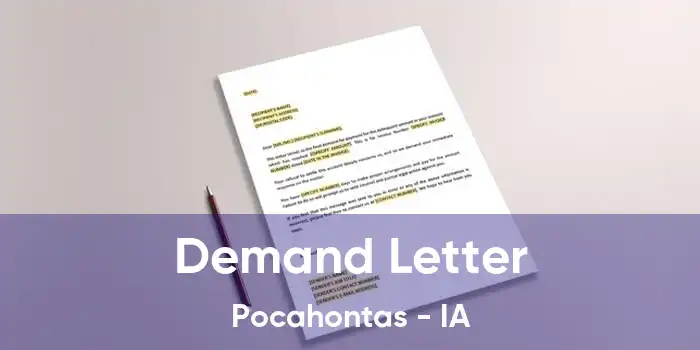 Demand Letter Pocahontas - IA