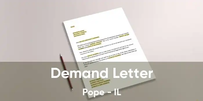 Demand Letter Pope - IL