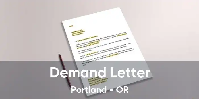 Demand Letter Portland - OR