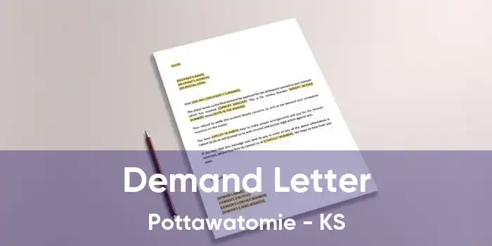 Demand Letter Pottawatomie - KS