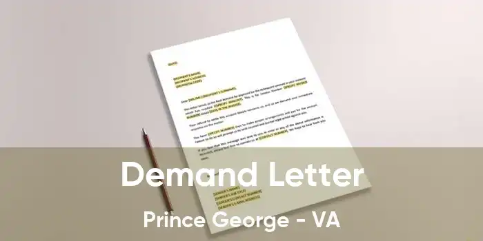 Demand Letter Prince George - VA