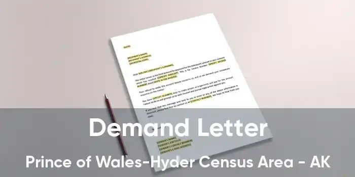 Demand Letter Prince of Wales-Hyder Census Area - AK