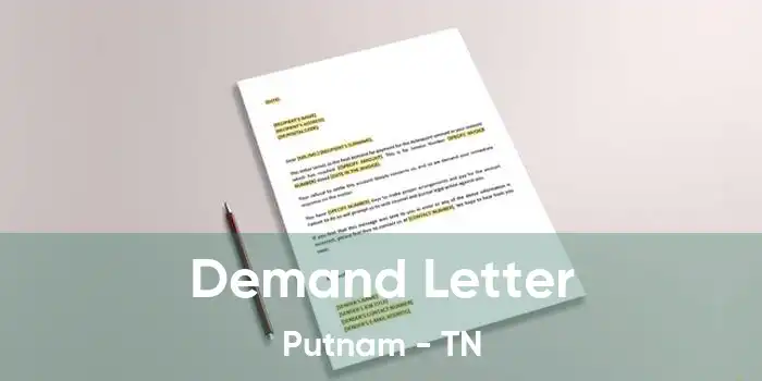 Demand Letter Putnam - TN