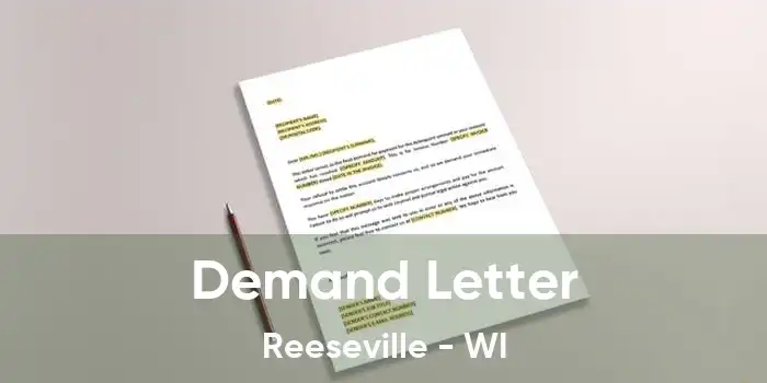 Demand Letter Reeseville - WI