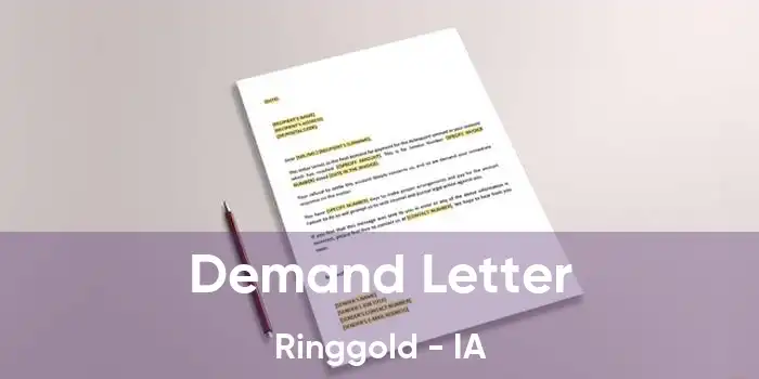 Demand Letter Ringgold - IA