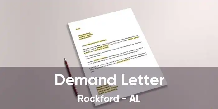 Demand Letter Rockford - AL