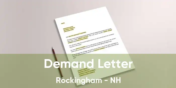 Demand Letter Rockingham - NH