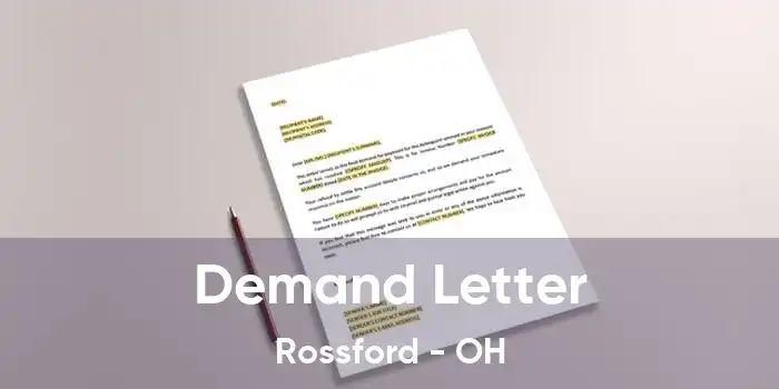 Demand Letter Rossford - OH