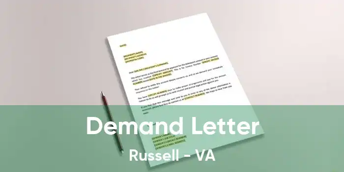 Demand Letter Russell - VA