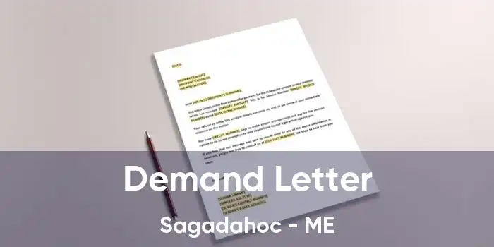 Demand Letter Sagadahoc - ME