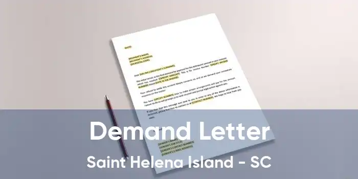 Demand Letter Saint Helena Island - SC