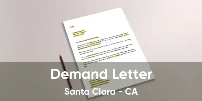 Demand Letter Santa Clara - CA