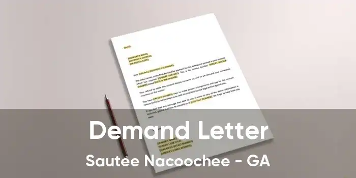 Demand Letter Sautee Nacoochee - GA