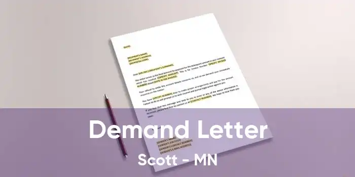 Demand Letter Scott - MN