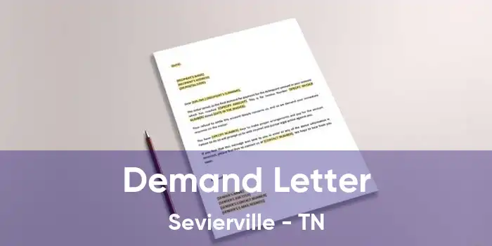 Demand Letter Sevierville - TN