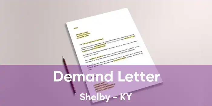 Demand Letter Shelby - KY