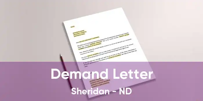 Demand Letter Sheridan - ND