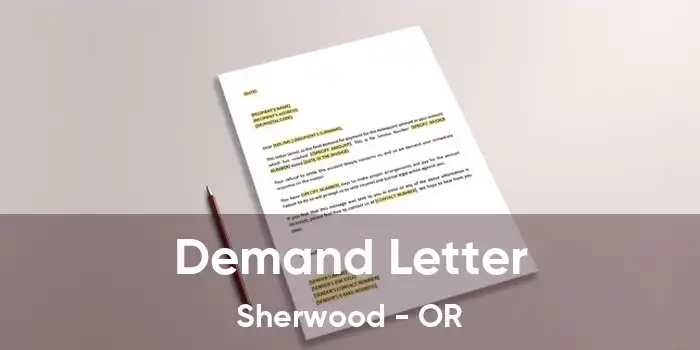 Demand Letter Sherwood - OR