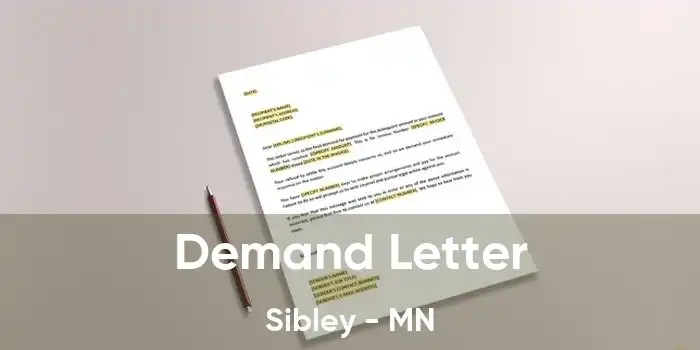 Demand Letter Sibley - MN