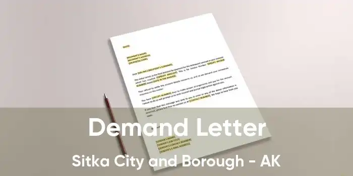 Demand Letter Sitka City and Borough - AK