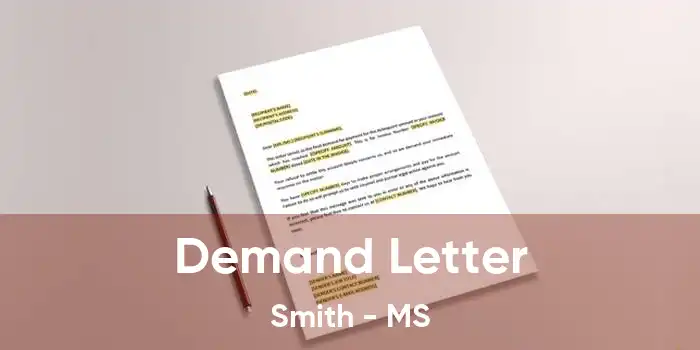 Demand Letter Smith - MS