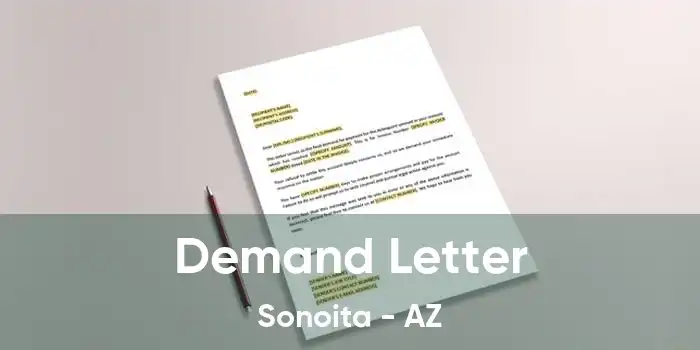 Demand Letter Sonoita - AZ