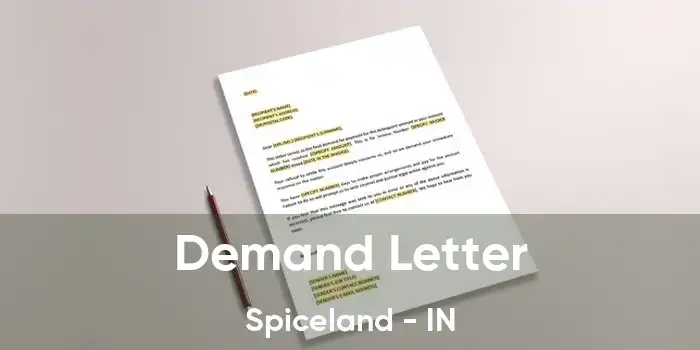 Demand Letter Spiceland - IN