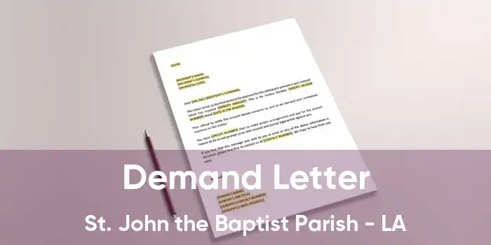 Demand Letter St. John the Baptist Parish - LA