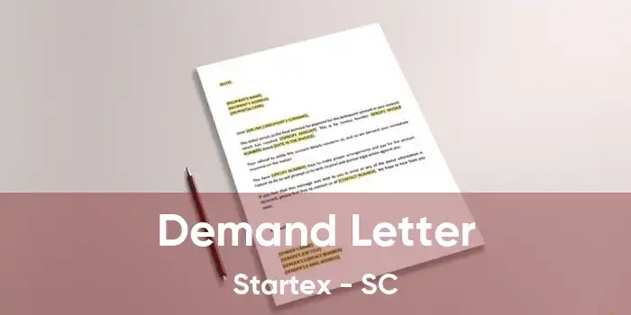 Demand Letter Startex - SC